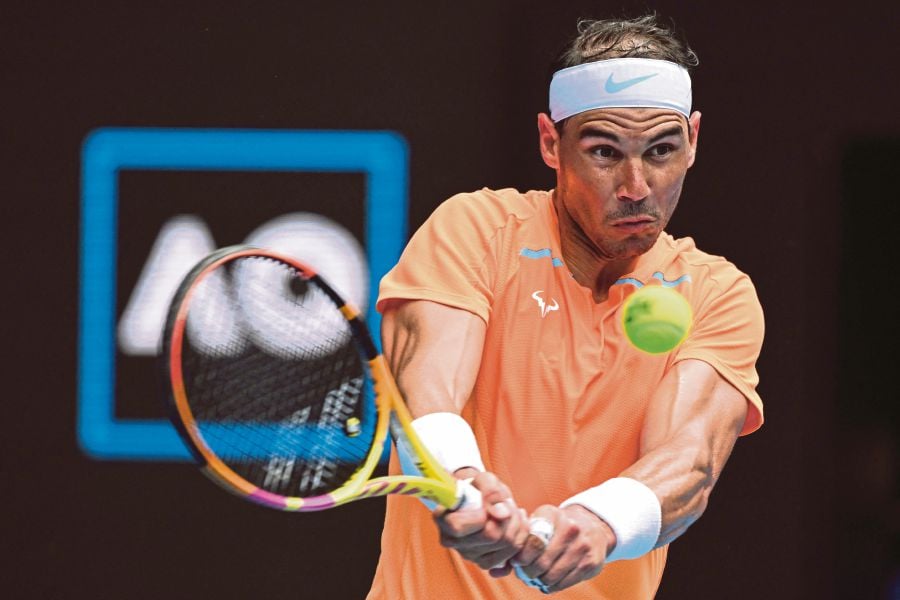 Spain's Rafael Nadal. - AFP pic