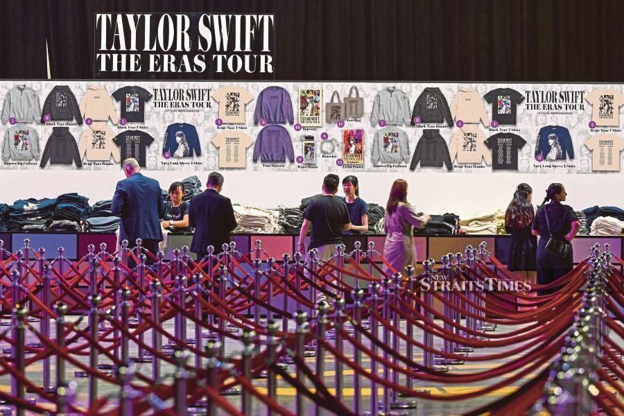More than 300,000 Swifties from Singapore and neighbouring countries at the US superstar's six sold-out Eras Tour shows at the National Stadium from March 2-9. (Photo by Roslan RAHMAN / AFP)