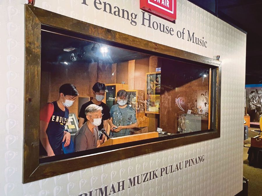 The Penang House of Music houses a radio studio where visitors can briefly be deejays and record audio presentations for keepsakes. -PIC CREDIT TO PENANG HOUSE OF MUSIC’s FB PAGE