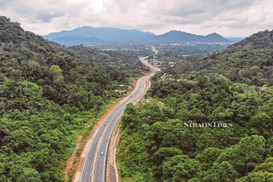 Pan Borneo Highway. NSTP/Photo