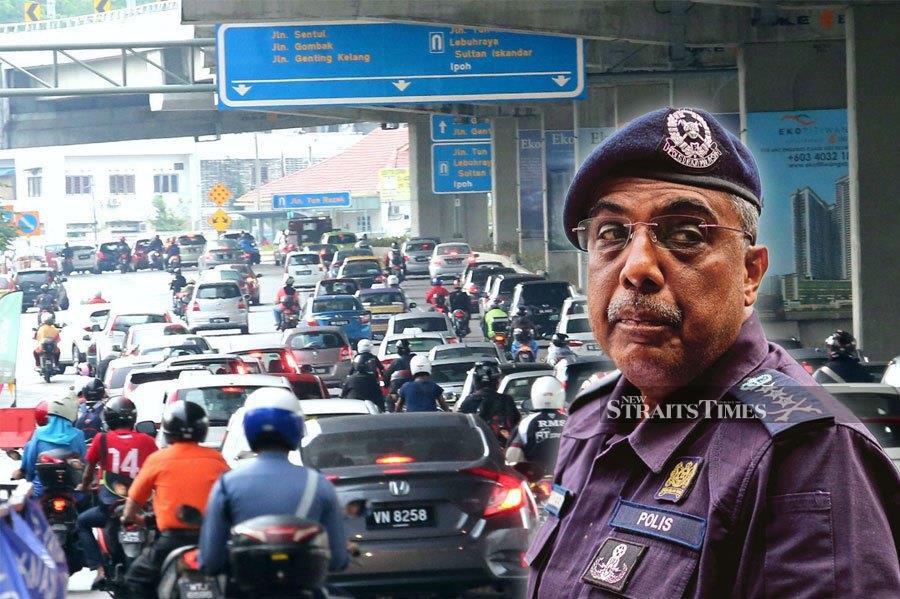 City police chief Datuk Allaudeen Abdul Majid said that as a result, 140 traffic police officers and personnel would be deployed in 'Op Selamat 21' in conjunction with the Chinese New Year. NSTP FILE PIC