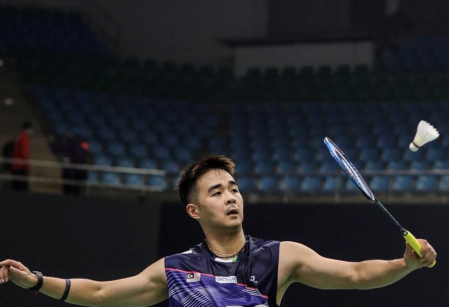 Joo Ven, a semi-finallist last year, delivered one of his best performances of the season as he eliminated defending champion Jeon Hyeok Jin in the round of 16 on Friday. FILE PIC