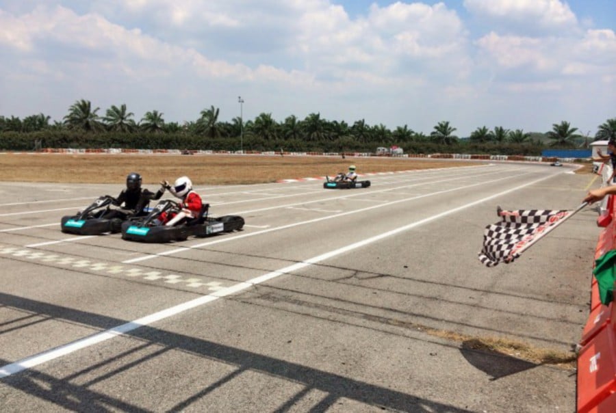 The Sepang International Karting Circuit.