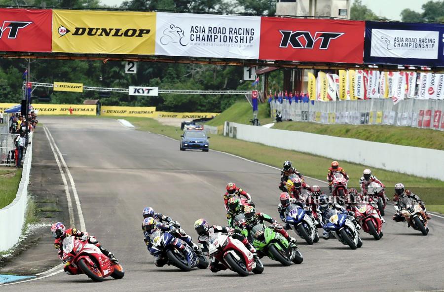 This year’s Asia Road Racing Championships (ARRC) are expected to be shortened. -NSTP file pic