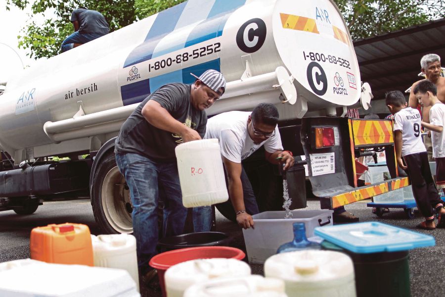 Water cuts in Pandan Indah, Pandan Mewah  New Straits 