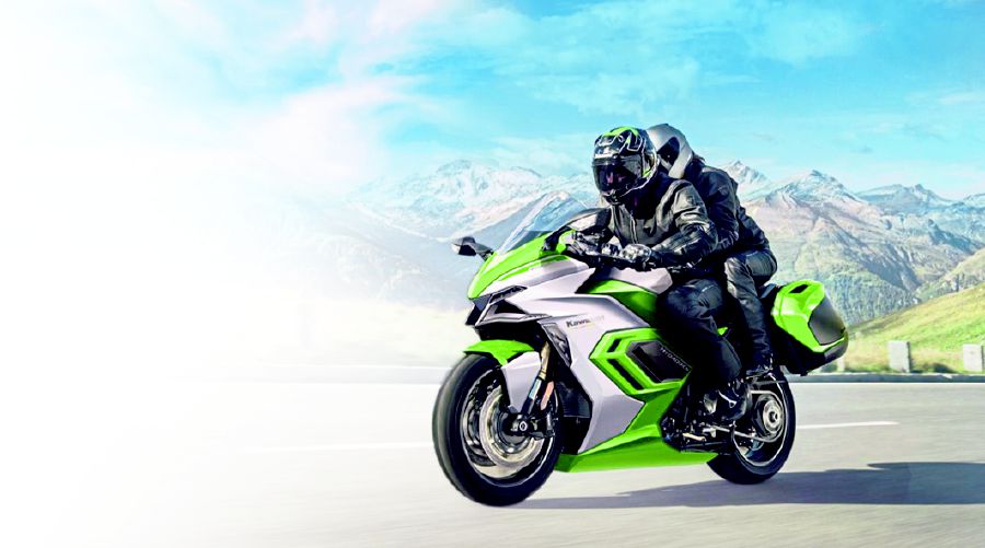 Kawasaki has said it is working on a hydrogen-powered Ninja H2.