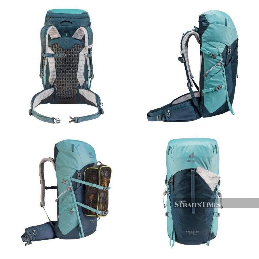 Deuter Speed Lite 24 SL is generous with space and pockets.