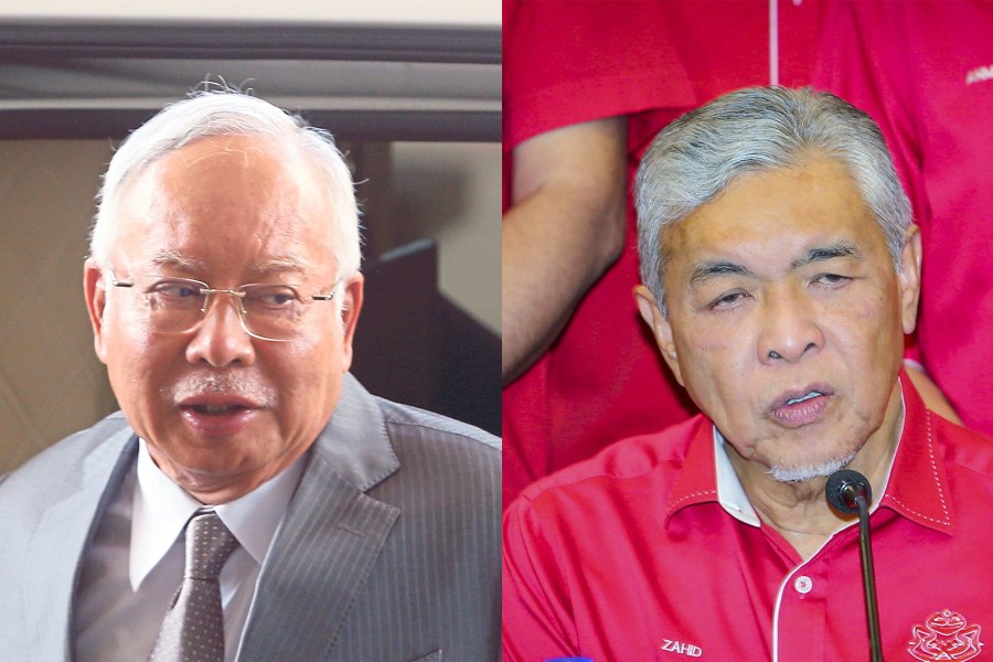 The pardon of former prime minister Datuk Seri Najib Razak and dropping the charges against Deputy Prime Minister Datuk Seri Dr Ahmad Zahid Hamidi would spell disaster for the Datuk Seri Anwar Ibrahim-led government. -FILE PIC
