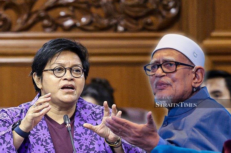 Umno information chief Datuk Seri Azalina Othman Said said the Pas president should instead be a mature political leader who prioritises the ideology of struggle. NSTP FILE PIC
