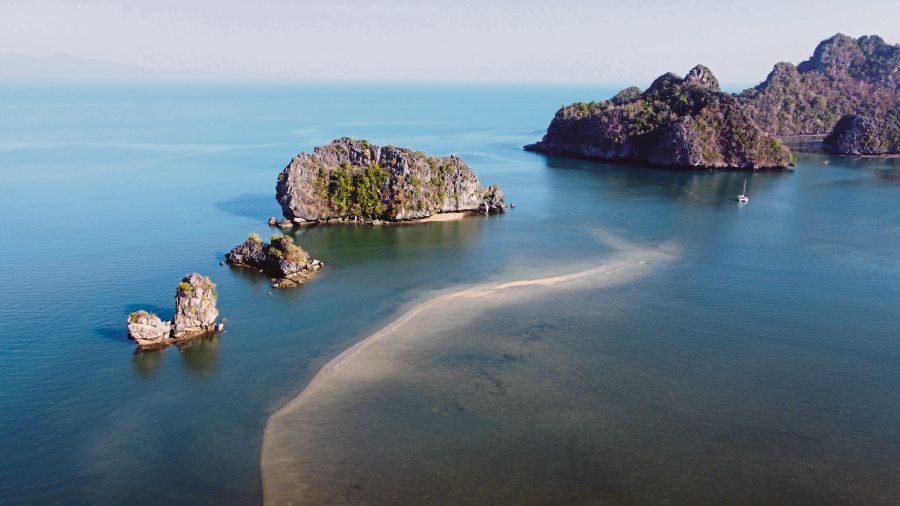 Pantai Tanjung Rhu in Langkawi. Bernama pic.