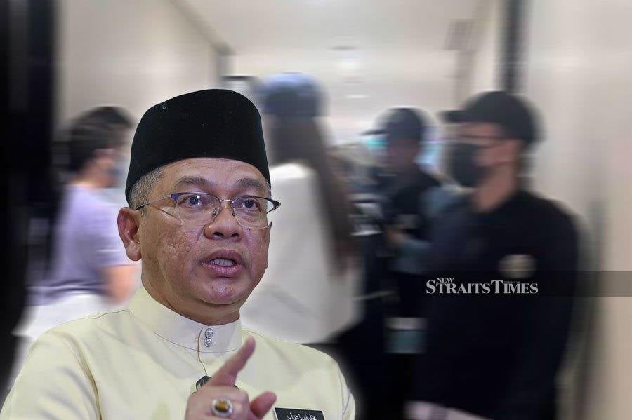 the Minister in the Prime Minister’s Department (Religious Affairs) Datuk Dr Mohd Na’im Mokhtar said the department raided the premises after being tipped off by a third party. NSTP FILE PIC
