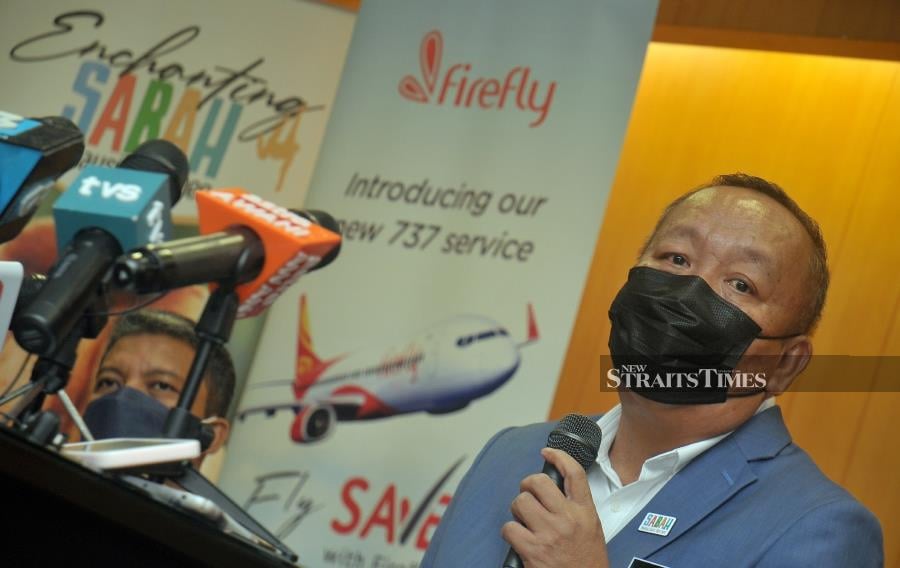 Sabah Tourism, Culture and Environment Minister Datuk Jafry Ariffin said the selection of Sabah as one of the airline's routes would facilitate the entry of domestic and international tourists. -NSTP/MOHD ADAM ARININ
