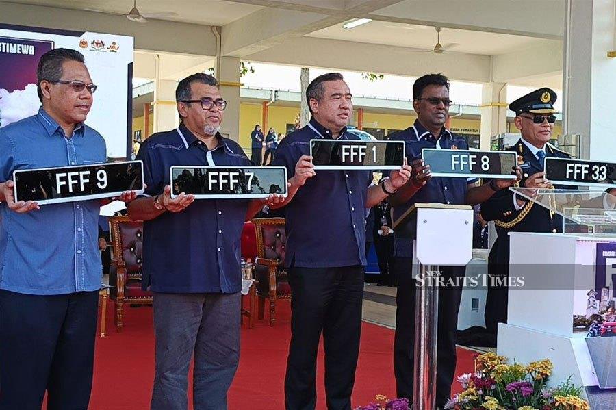 Bidding for the exclusive registration numbers featuring the “FFF” prefix officially begins today and will run until May 15. NSTP/MEOR RIDUWAN MEOR AHMAD