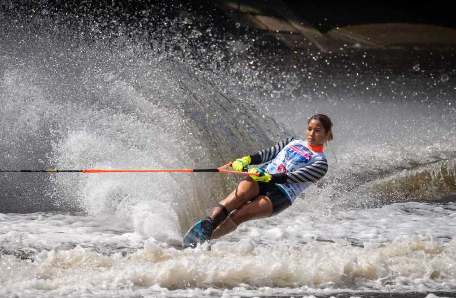 National water skiing ace Aaliyah Yoong Hanifah ended her campaign at the IWWF Asian Waterski Championships in Chuncheon, South Korea on Saturday with four golds.- NSTP file pic