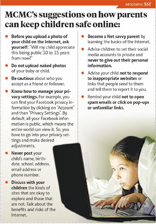 Hide your kids from social networks | New Straits Times | Malaysia ...