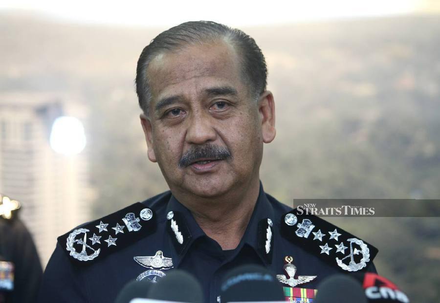Inspector-General of Police Tan Sri Razarudin Husain said the police had called in the four to have their statements recorded under Section 112 of the Criminal Procedure Code. NSTP/MOHAMAD SHAHRIL BADRI SAALI