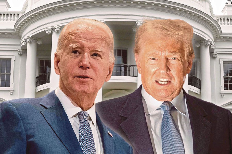United States voters could face an even more bruising replay of President Joe Biden and his presumptive rival Donald Trump’s savage 2020 clash. FILE PIC