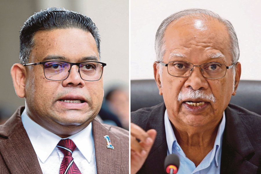 Former Umno Supreme Council member Lokman Noor Adam has called on DAP to take action against Penang Deputy Chief Minister (DCM) P. Ramasamy over his statement proposing the Unity Government to break the racial monopoly in the public service sector. -FILE PIC