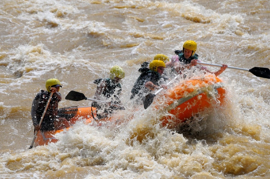 White water rafting on Tenom's Padas River is a must-do activity for adrenaline seekers and nature lovers. - File pic credit (Sabah Tourism Board)