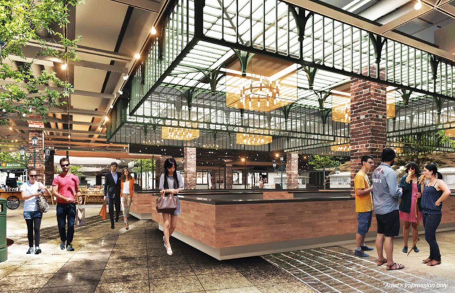The food hall and supermarket at the Central i-City Shopping Centre will cater to the community at large.