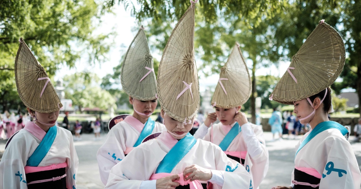 One million dance lovers gather at Japan's 'Awa' festival | New Straits ...