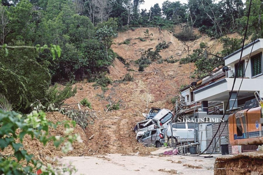 Ampang landslide