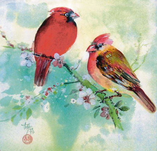‘Birds’ by Foo Hong Tat.