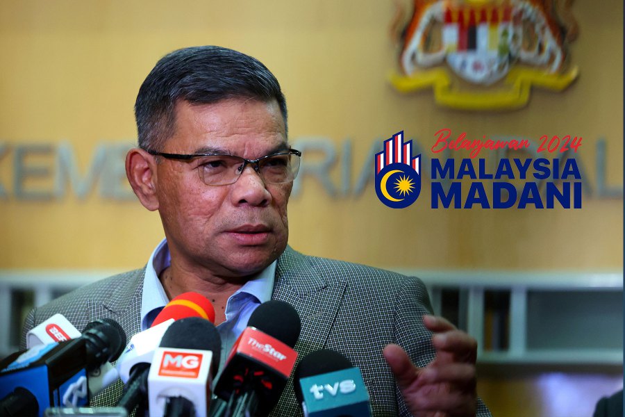 Home Minister Datuk Seri Saifuddin Nasution Ismail said the ministry was particularly pleased with the granting of RM10 million to extend the Baitul Mahabbah programme under the Immigration Department to provide temporary places for foreign children. FILE PIC
