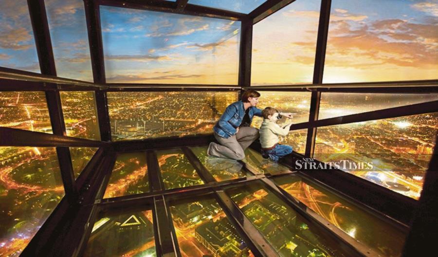 Get a unique perspective high above Melbourne from The Edge at the Eureka Skydeck.