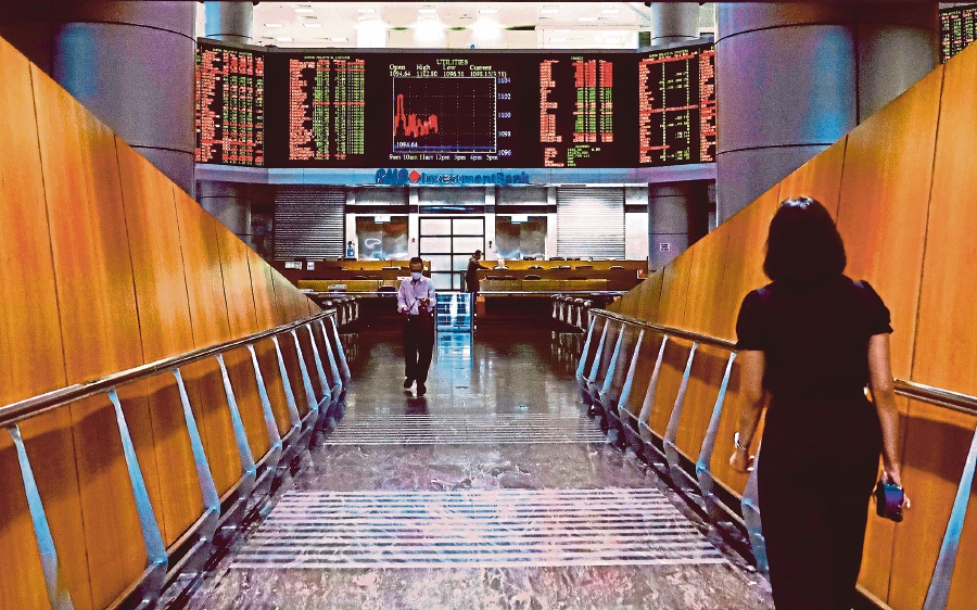 Bursa Malaysia opened lower today, mirroring Wall Street's mixed performance amid uncertainty in economic indicators. STU/NABILA ADLINA AZAHARI