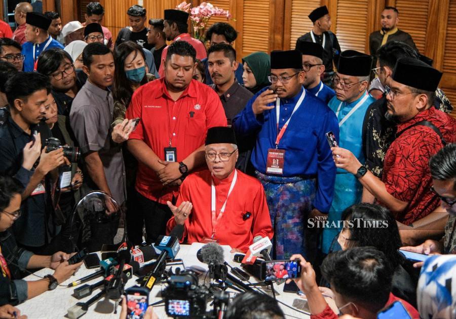 Umno vice-president Datuk Seri Ismail Sabri Yaakob said while one accepted it after the motion was passed during the assembly, another said the posts shall be contested, in accordance with the party’s constitution. -NSTP/HAZREEN MOHAMAD