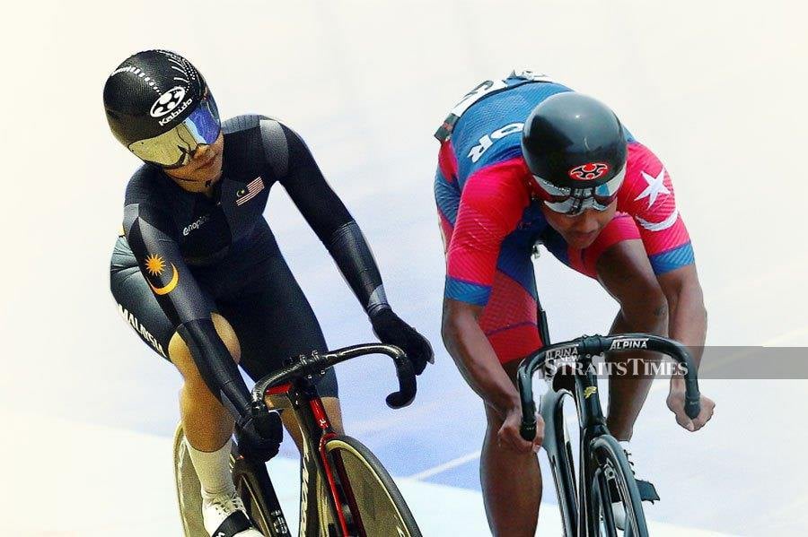 National track cyclists – Ridwan Sahrom and Nurul Izzah Izzati Mohd Asri – got their Track Nations Cup campaign in Milton, Canada, off to a disappointing start on Saturday. NSTP FILE PIC
