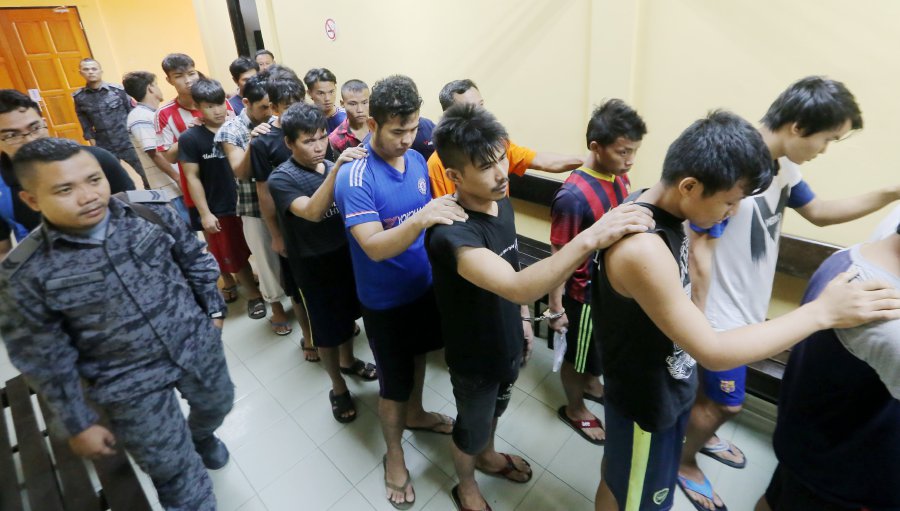 First Batch Of Immigrants Caught In Ops Mega Charged In Perak