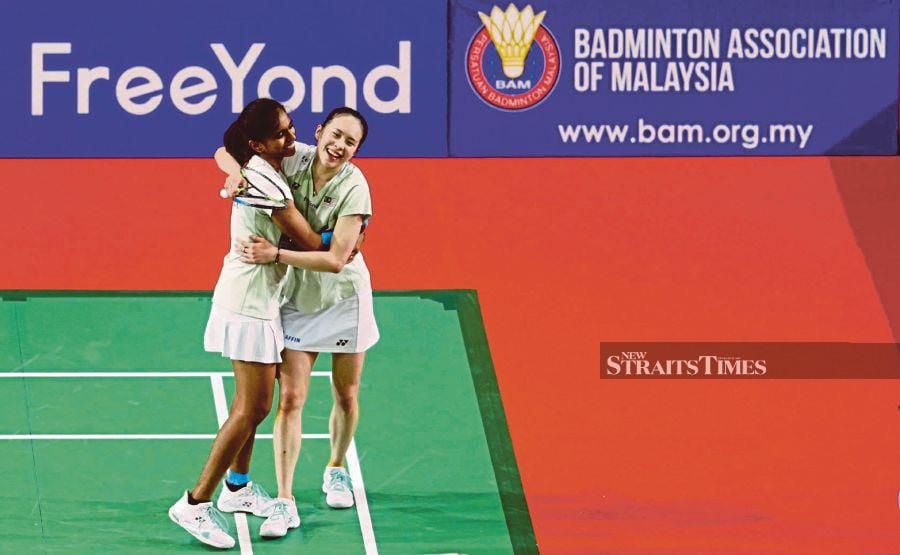 Instead of aspiring for a spectacular Olympic Games debut, all national doubles ace Pearly Tan hopes for next year is to remain healthy and injury-free. - NSTP/MOHAMAD SHAHRIL BADRI SAALI