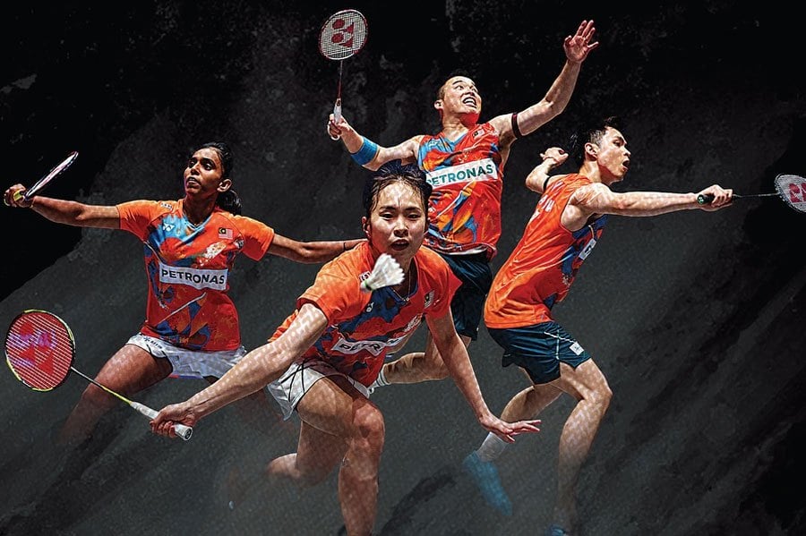 The second round of the All England yesterday turned out to be a good day at the office for the big guns of Malaysian badminton. PIC CREDIT TO BAM