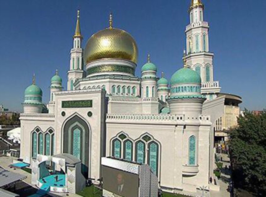 The Central Mosque in Moscow will take part in the 1,100th anniversary celebration of Volzhskaya Bulgaria’s adoption of Islam. PIC COURTESY OF DR VICTOR A. POGADAEV