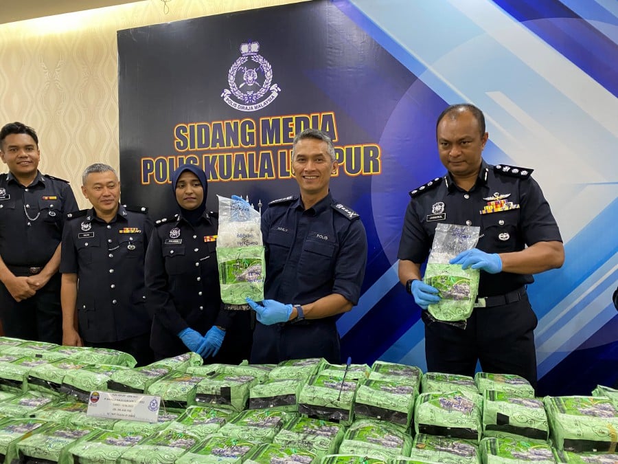 Cops Seize Drugs Worth RM3.7 Million, Bust Syndicate Masterminded By ...