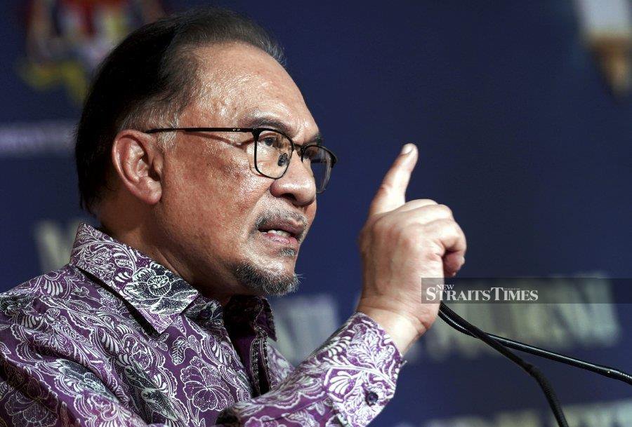 Prime Minister Datuk Seri Anwar Ibrahim said new trees must be planted to replace those that need to be cut down. - NSTP/File Pic 