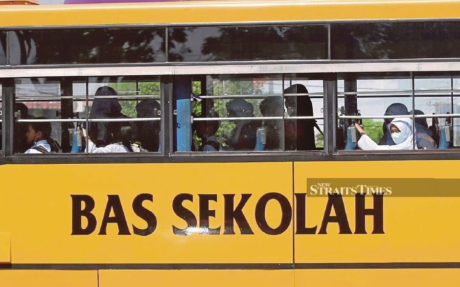  School bus operators must ensure that services provided could justify the fares imposed, including aspects such as vehicle safety and seating capacity. - NSTP file pic