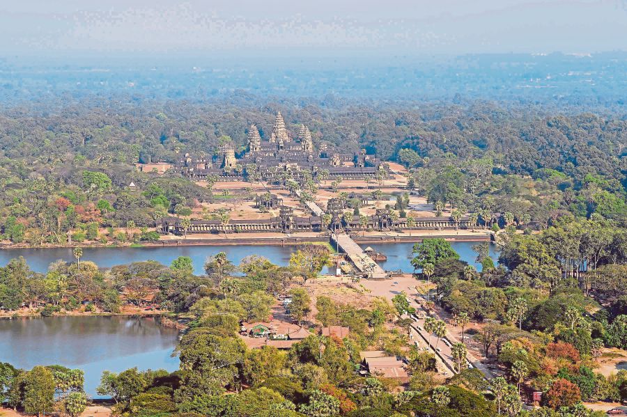 Conservation groups are concerned over the airport’s expansion as  it may damage the foundations of Angkor Wat. AFP PIC 