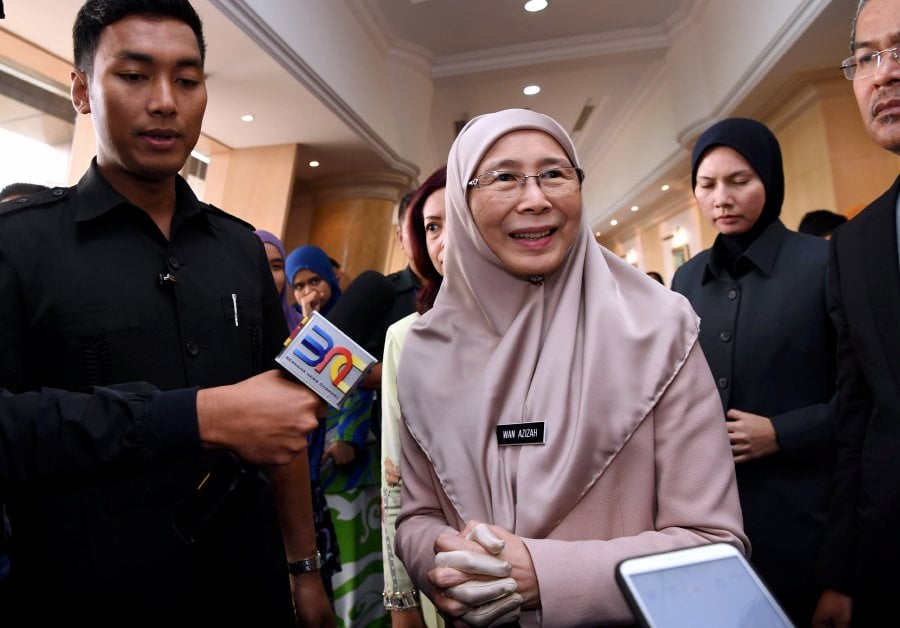 Wan Azizah: Homemaker to DPM | New Straits Times ...