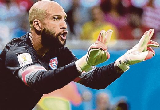 USA goalkeeper Tim Howard lit up the tournament with his saves.