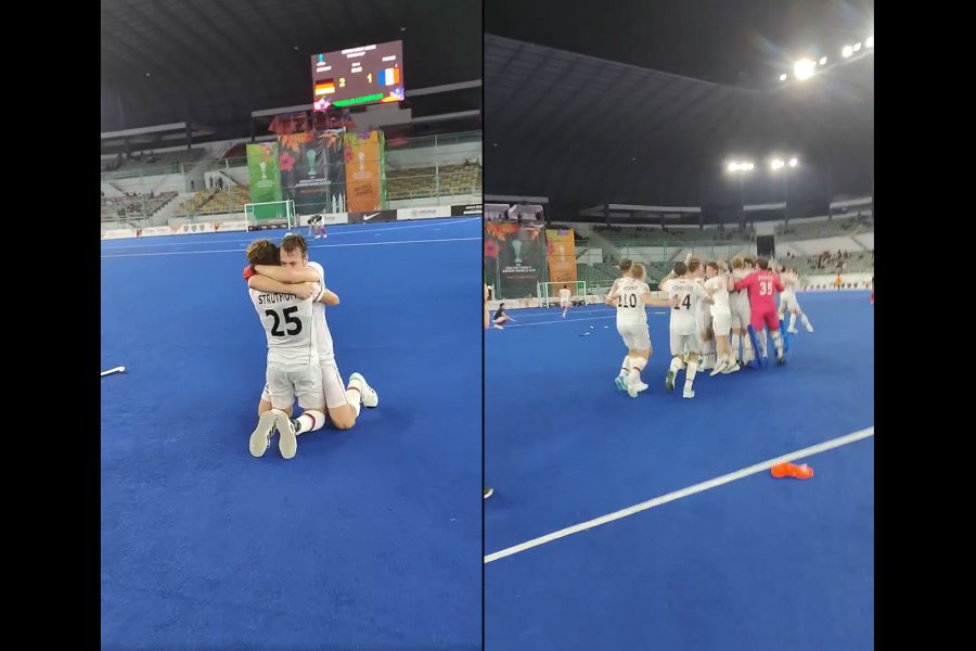 It was a clinical final between Germany and France with the former winning 2-1 to be crowned champions for the seventh time in the Junior World Cup (JWC) at the National Hockey Stadium in Bukit Jalil on Saturday. PIC SCREEN CAPTURED FROM FIH VIDEO