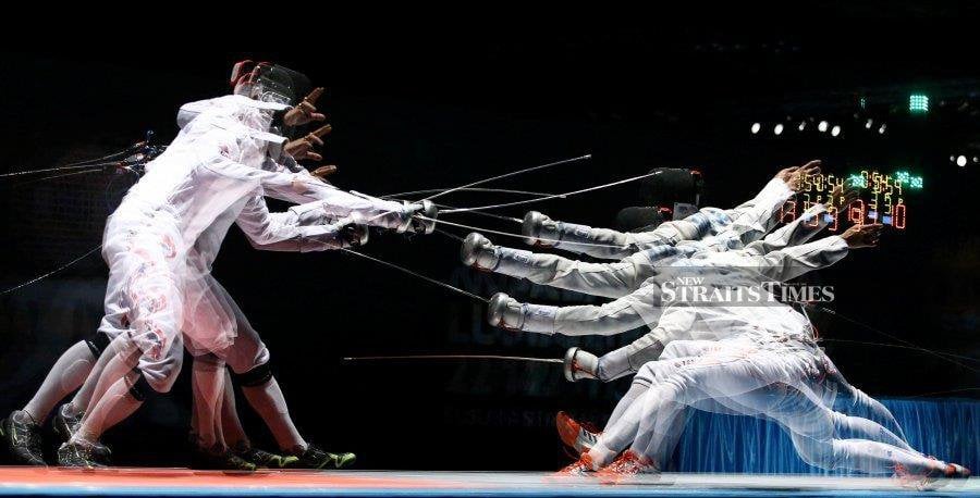 The International Fencing Federation, known by its French acronym FIE, voted this month to allow fencers from Russia and its ally Belarus to return to international competitions as qualifying for next year's Olympics in Paris ramps up. - NSTP file pic
