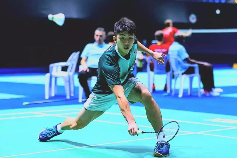 Eogene Ewe bade farewell to the junior badminton scene on a sour note after being sent packing in the second round of the World Junior Championships in Spokane, United States yesterday.- NSTP file pic