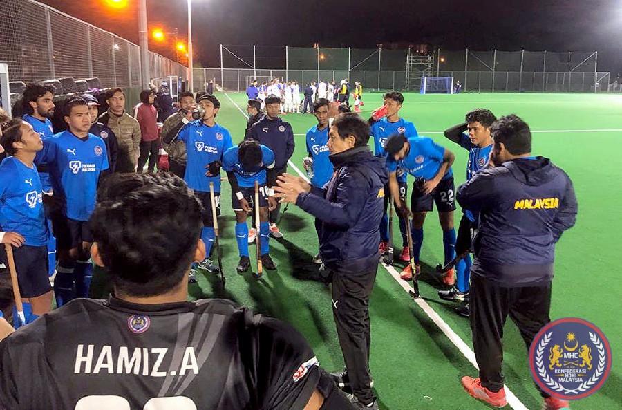 THE national Under-21 hockey team were held 1-1 by Scotland’s Under-23 side in a friendly at the Clydesdale Hockey and Cricket Club in Glasgow on Friday. -Pic credit to Facebook MHC