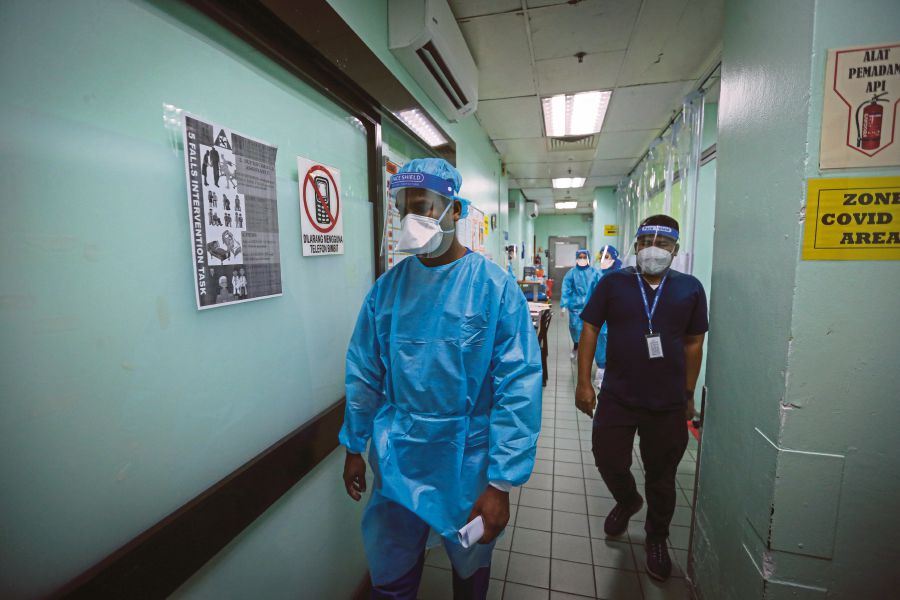 Kl Hospital Frontliners Breathe Sigh Of Relief