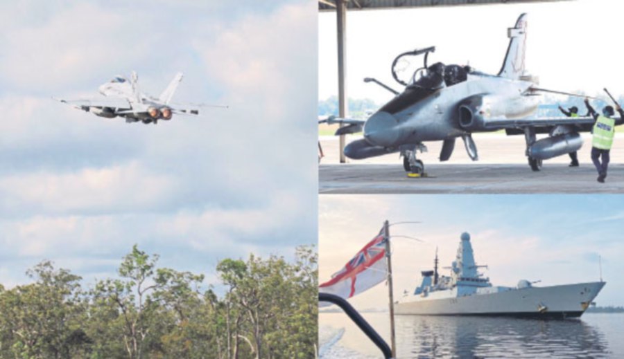 Among the military assets of FPDA member nations involved in Exercise BERSAMA GOLD 2021.