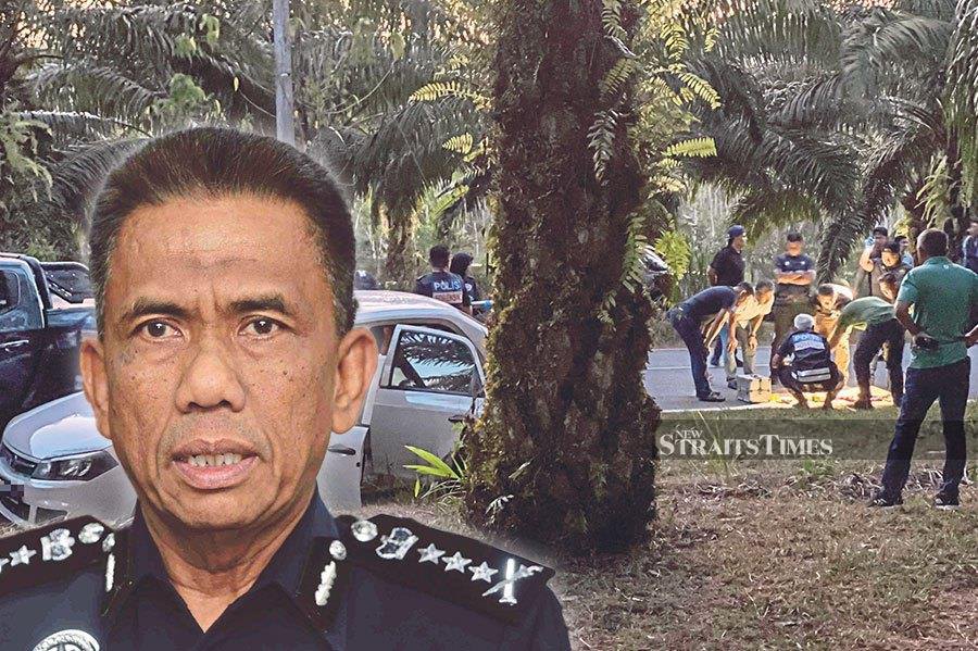 Kedah police chief Datuk Fisol Salleh said three of the bullet casings were fired by the police team while the remaining two belonged to the suspect’s semi-automatic firearm. NSTP FILE PIC