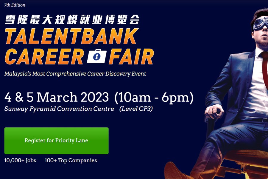 Talentbank career fair 2023 to offer over 10,000 jobs | New Straits